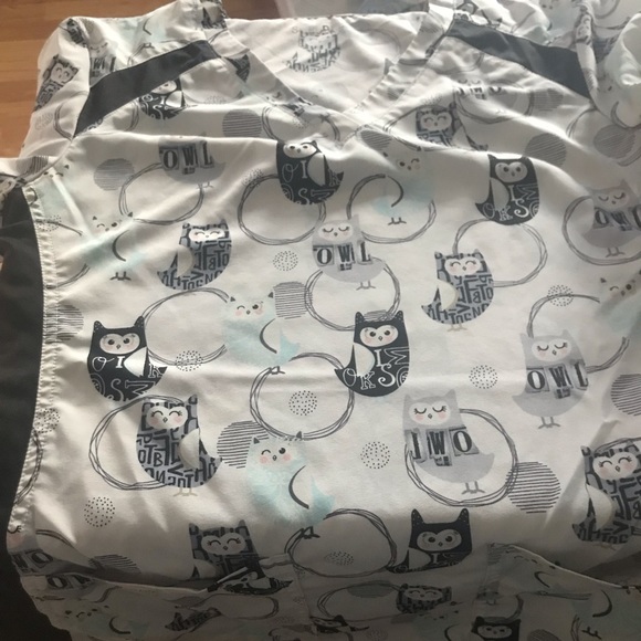 Scrub Lux top size Medium white - Picture 1 of 2